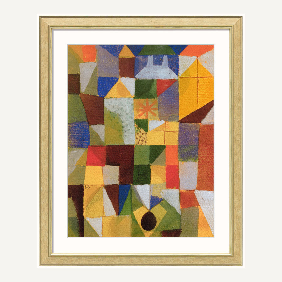 Produktabbildung 1 „Städtische Komposition m. d. gelben Fenstern“ (1919)