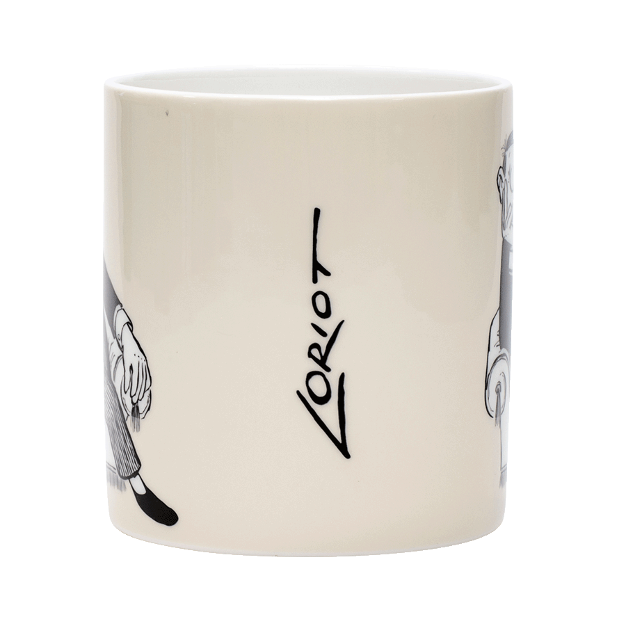 Produktabbildung 4 Becher-Set „Der Denker“ und „Herr im Sessel“