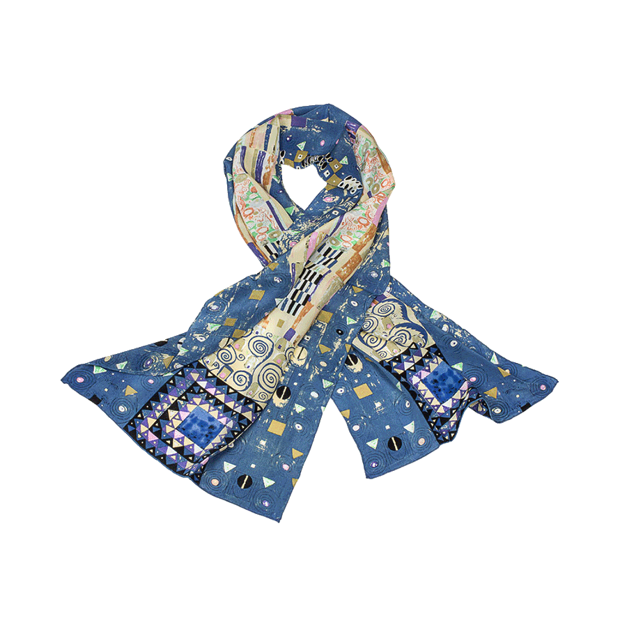 Produktabbildung 1 Seidenschal „Stoclet Fries“