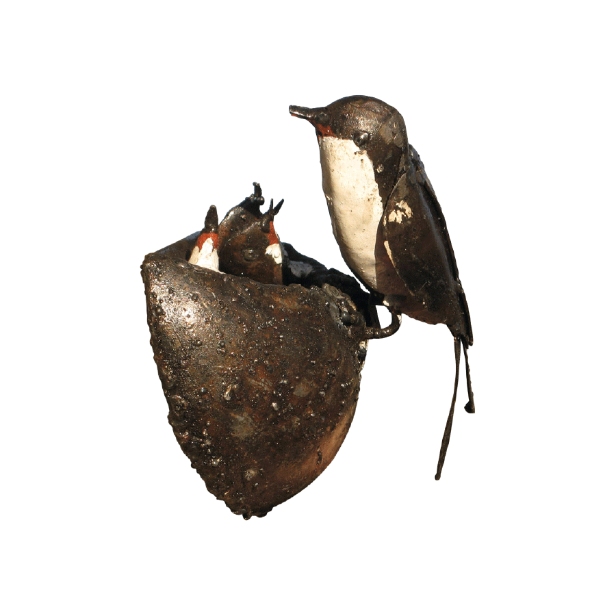 Produktabbildung: Gartenobjekt „Schwalbennest“