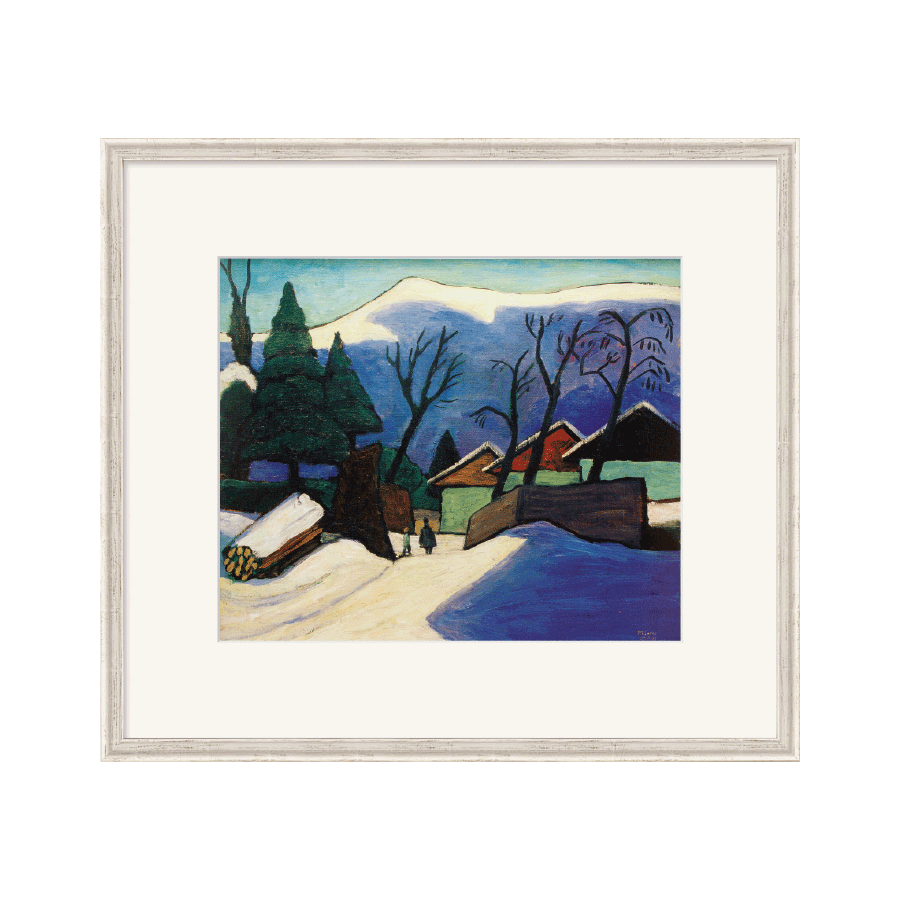 Produktabbildung 1 „Drei Häuser im Schnee“ (1933)