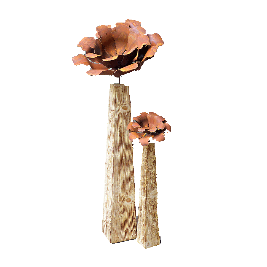 Produktabbildung 1 Gartenskulptur „Kamelienblüten“