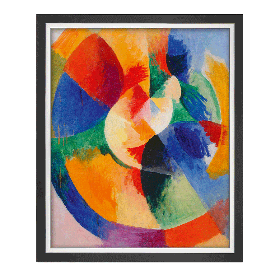 „Kreisformen, Sonne (Formes circulaires, soleil)“ (1912/13)