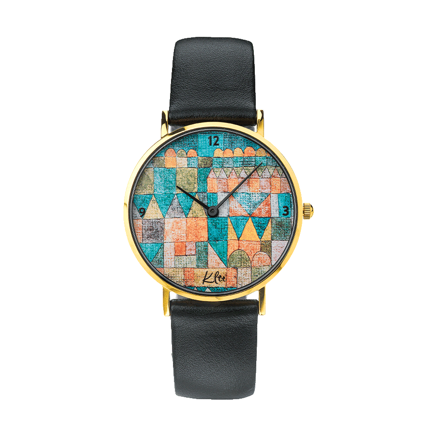 Produktabbildung 1 Künstler-Armbanduhr „Tempelviertel von Pert“