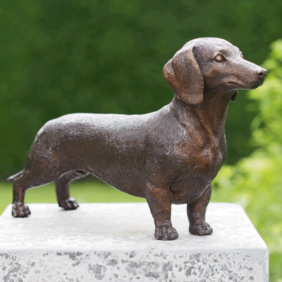 Produktabbildung 1 Gartenskulptur „Dackel“