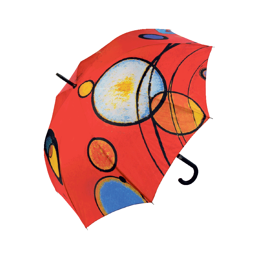 Produktabbildung 1 Stockschirm „Schweres Rot“