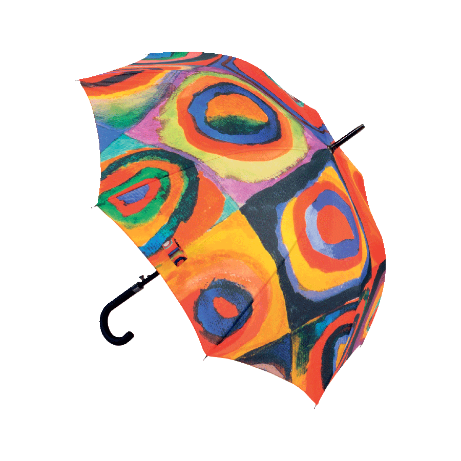 Produktabbildung 1 Stockschirm „Farbstudie Quadrate“