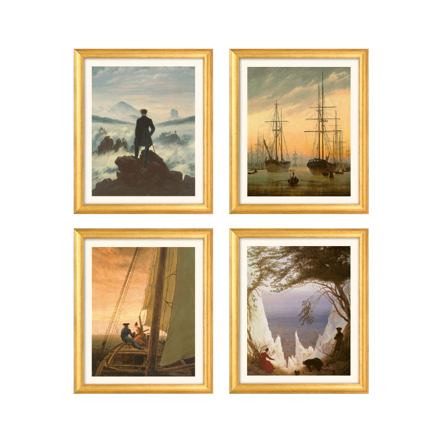 Produktabbildung 1 4 Bilder im Set „Horizonte“