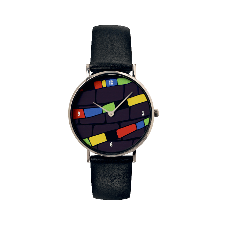 Künstler-Armbanduhr „Zeitfang“