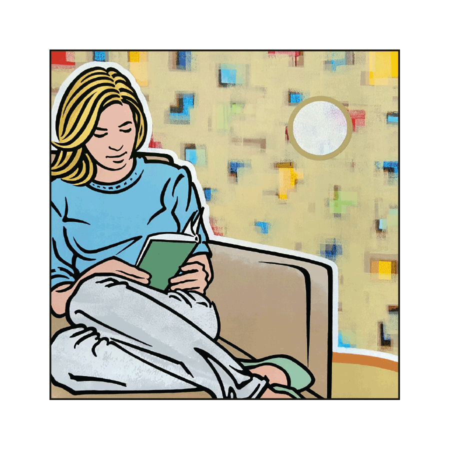 Produktabbildung 1 „Lesende“ (2021)