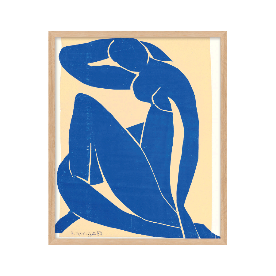 Produktabbildung 1 „Blauer Akt II“