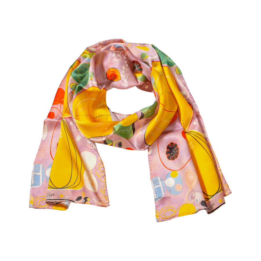 Produktabbildung 1 Seidenschal „Die Zehn Größten, Nr. 7, Das Mannesalter“