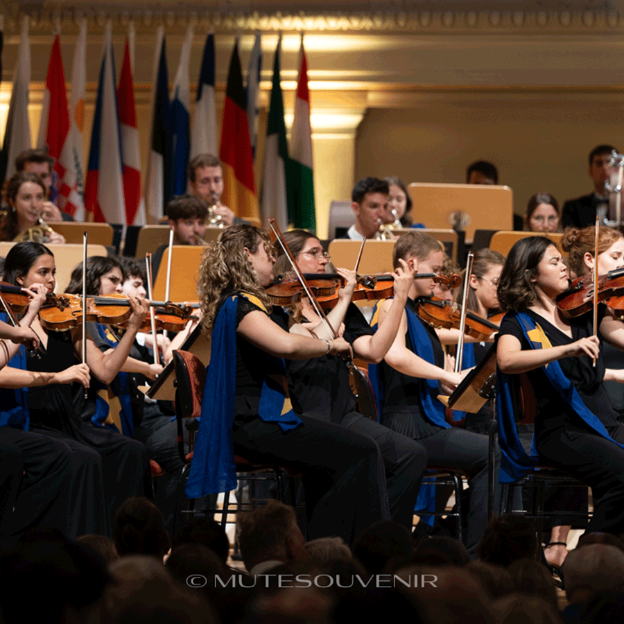 Bild des European Union Youth Orchestra der Europäischen Union