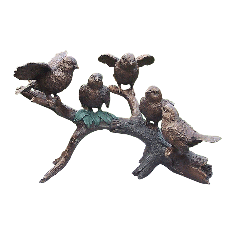 Produktabbildung 1 Skulptur „Vögel auf Ast“