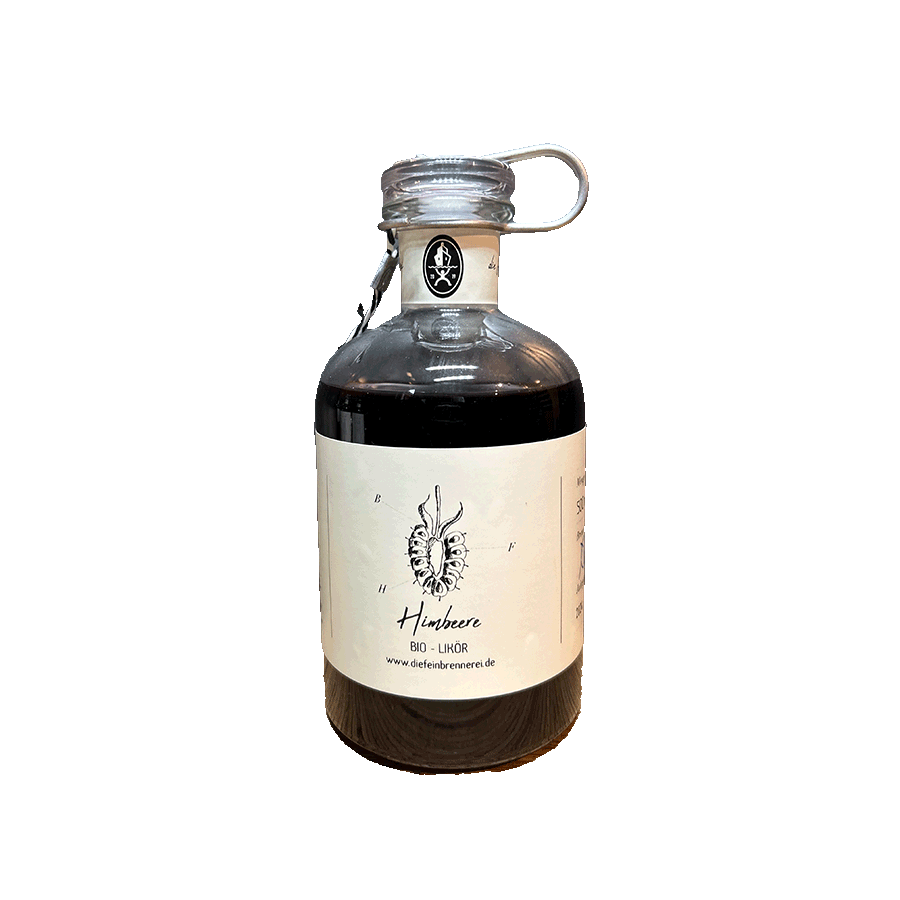 Produktabbildung 1 Likör „Himbeere“, BIO