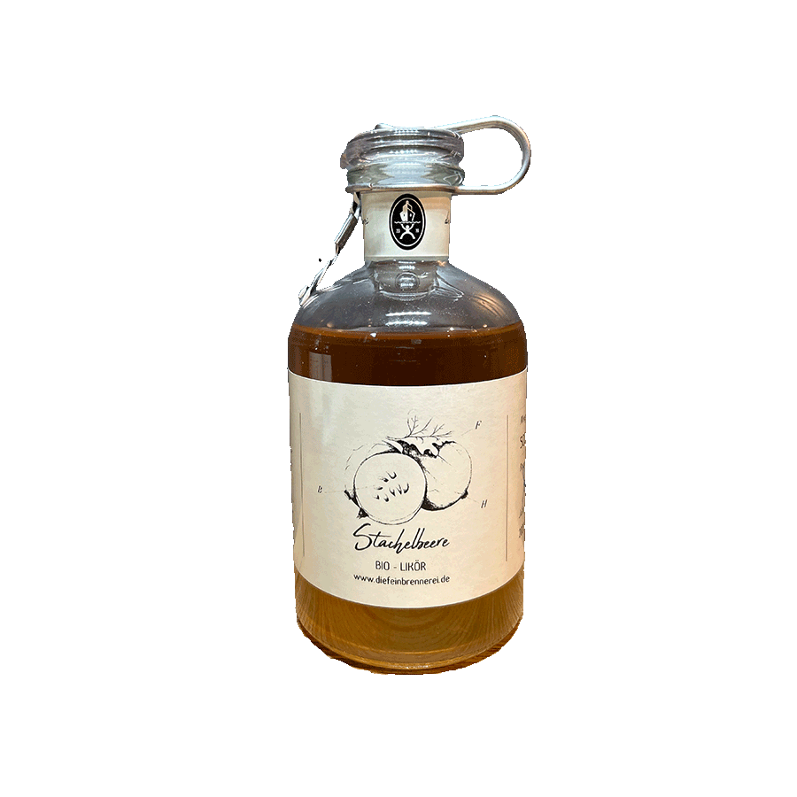 Produktabbildung 1 Likör „Stachelbeere“, BIO