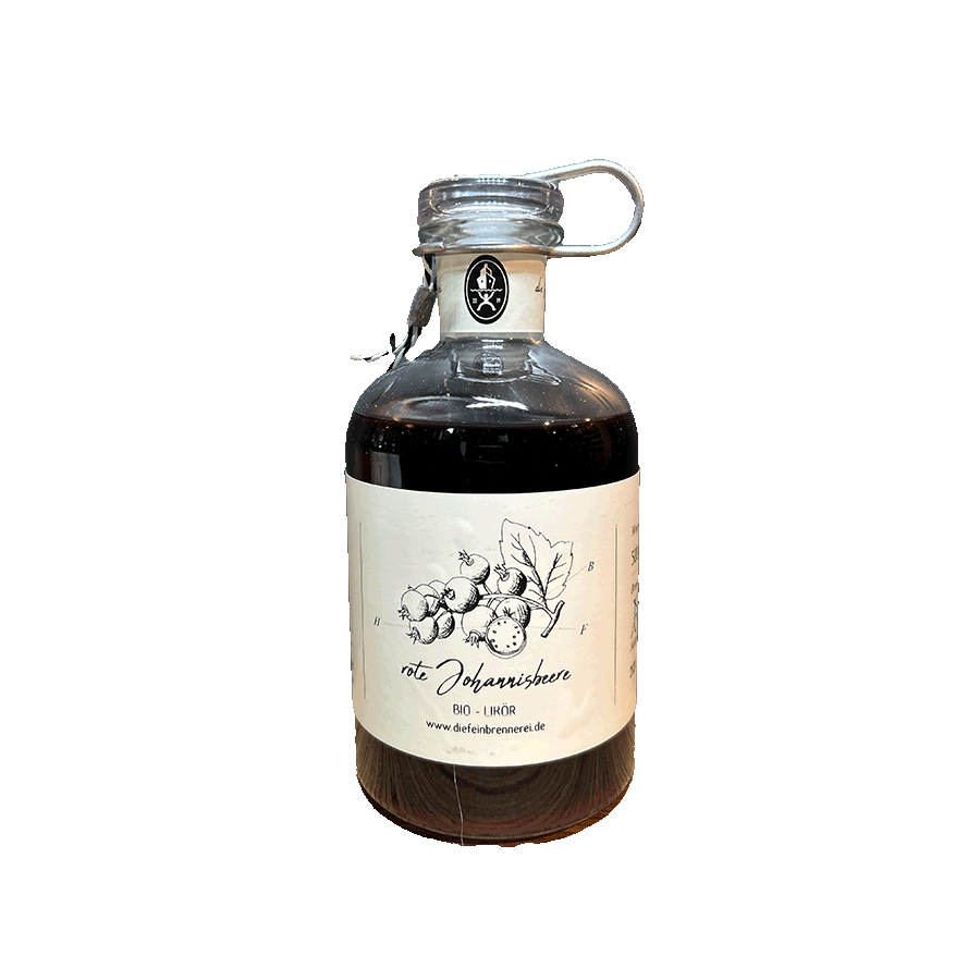 Produktabbildung 1 Likör „Rote Johannisbeere“, BIO