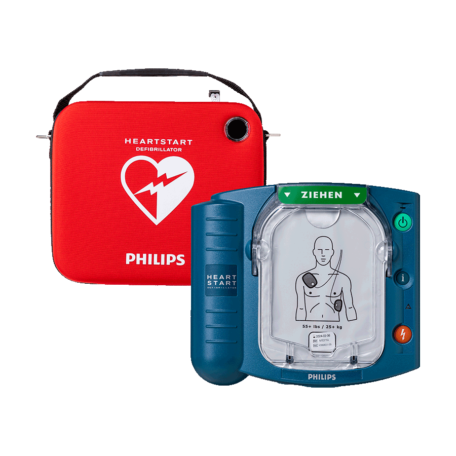 Produktabbildung: Philips HS1 Defibrillator inkl. Tasche