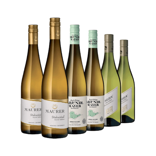 Produktabbildung: Weinauswahl „Trilogie des Pfefferls“