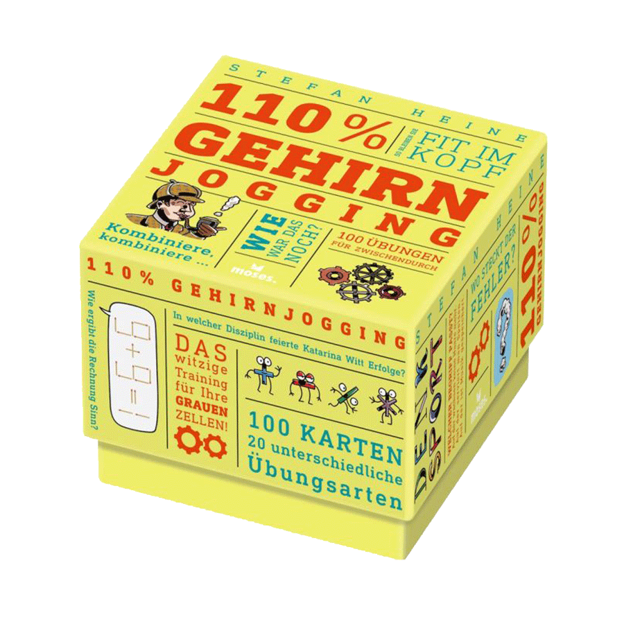 Produktabbildung: 110% Gehirnjogging Cover