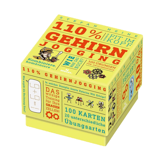 Produktabbildung: 110% Gehirnjogging Cover