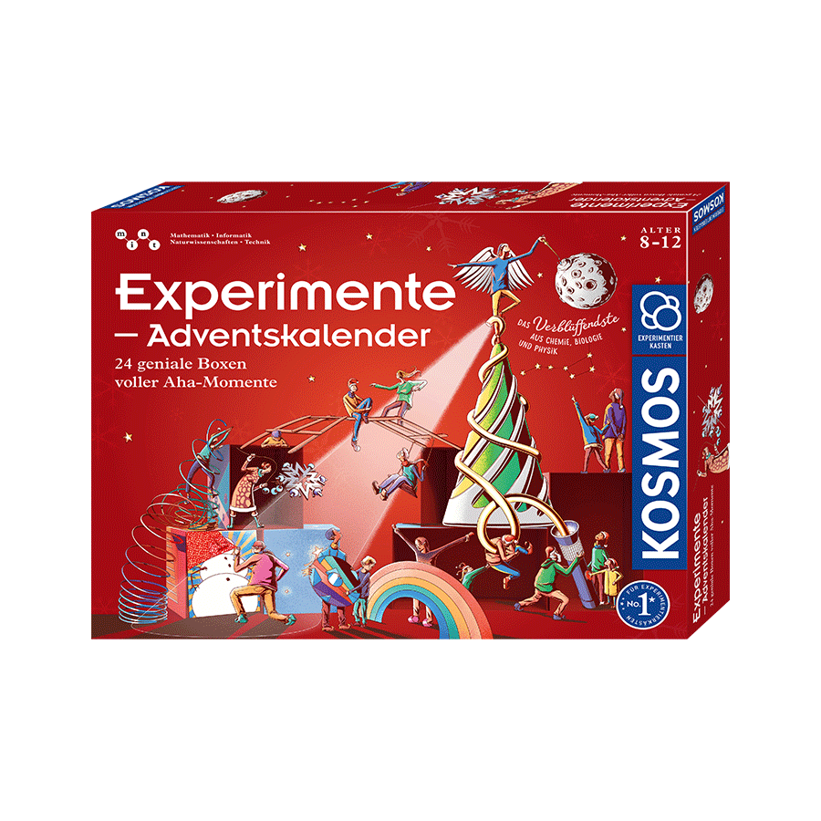 Produktabbildung: Die schönsten Experimente zur Weihnachtszeit - Adventskalender