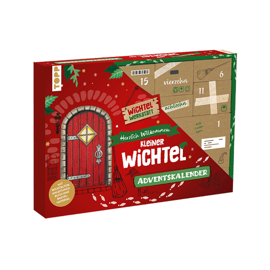 Produktabbildung: Herzlich Willkommen, kleiner Wichtel - Adventskalender