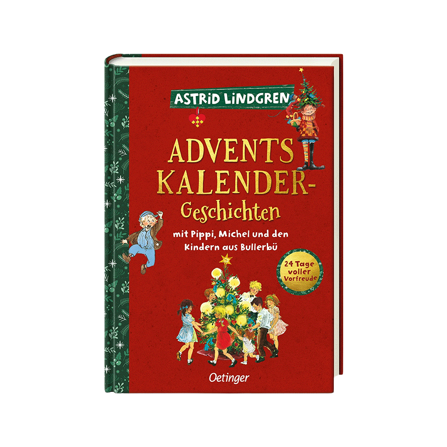 Produktabbildung: Adventskalender-Geschichten mit Pippi, Michel und den Kindern aus Bullerbü