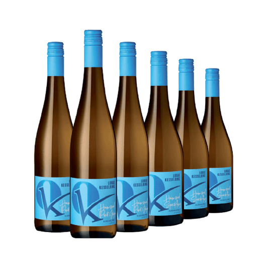 Produktabbildung 6 Flaschen  Weinauswahl „Heimspiel Alkoholfrei“ 