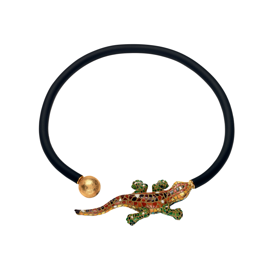 Produktabbildung: Collier „Salamander“