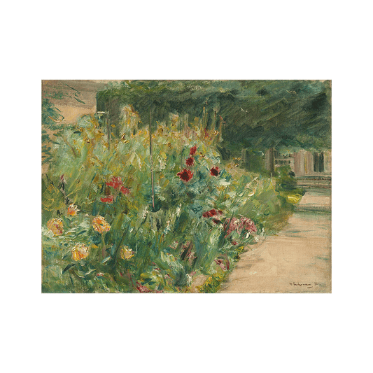Produktabbildung: Max_Liebermann_Blumenstauden_am_Gartnerhaeuschen_nach_Osten