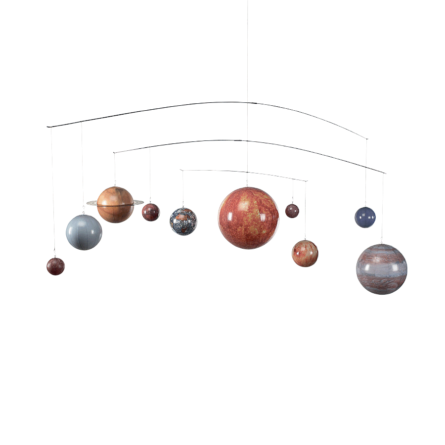 Produktabbilung: Decken-Mobile „Sonnensystem“