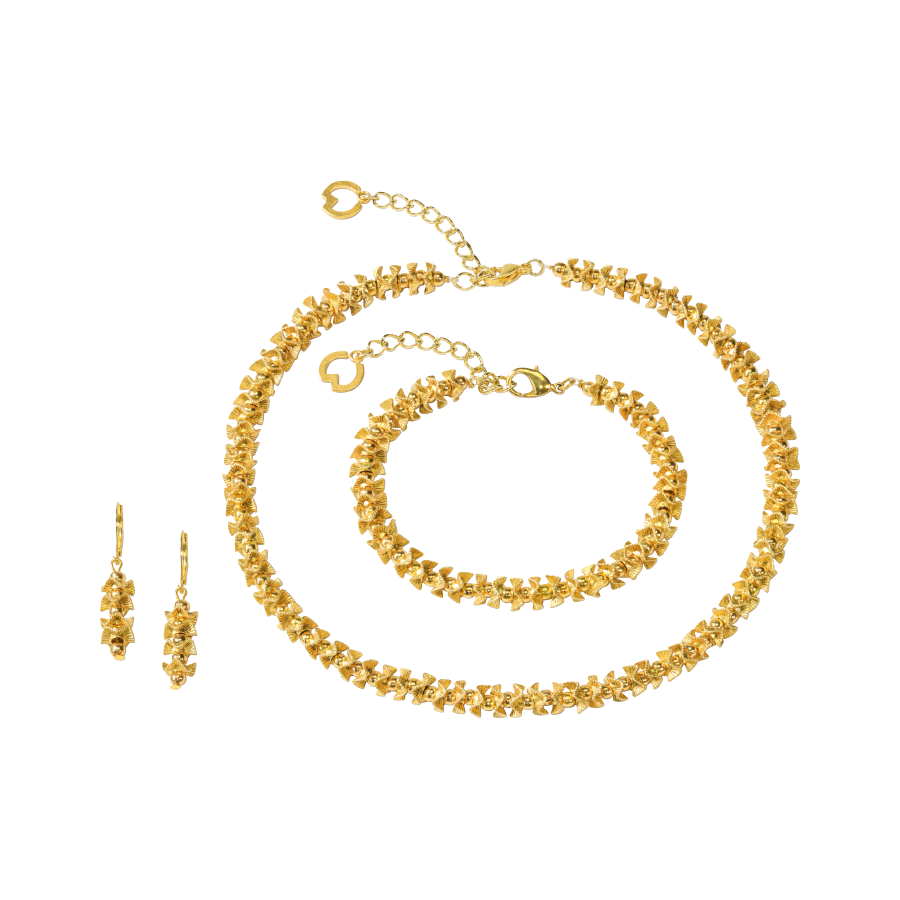 Produktabbildung: Schmuckset „Golden Belle“