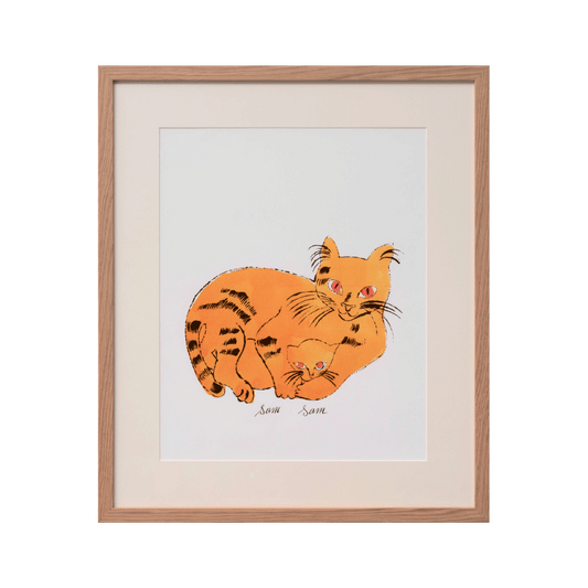 Produktabbildung: „Sam (Yellow Cat with Kitten)“ (1954)