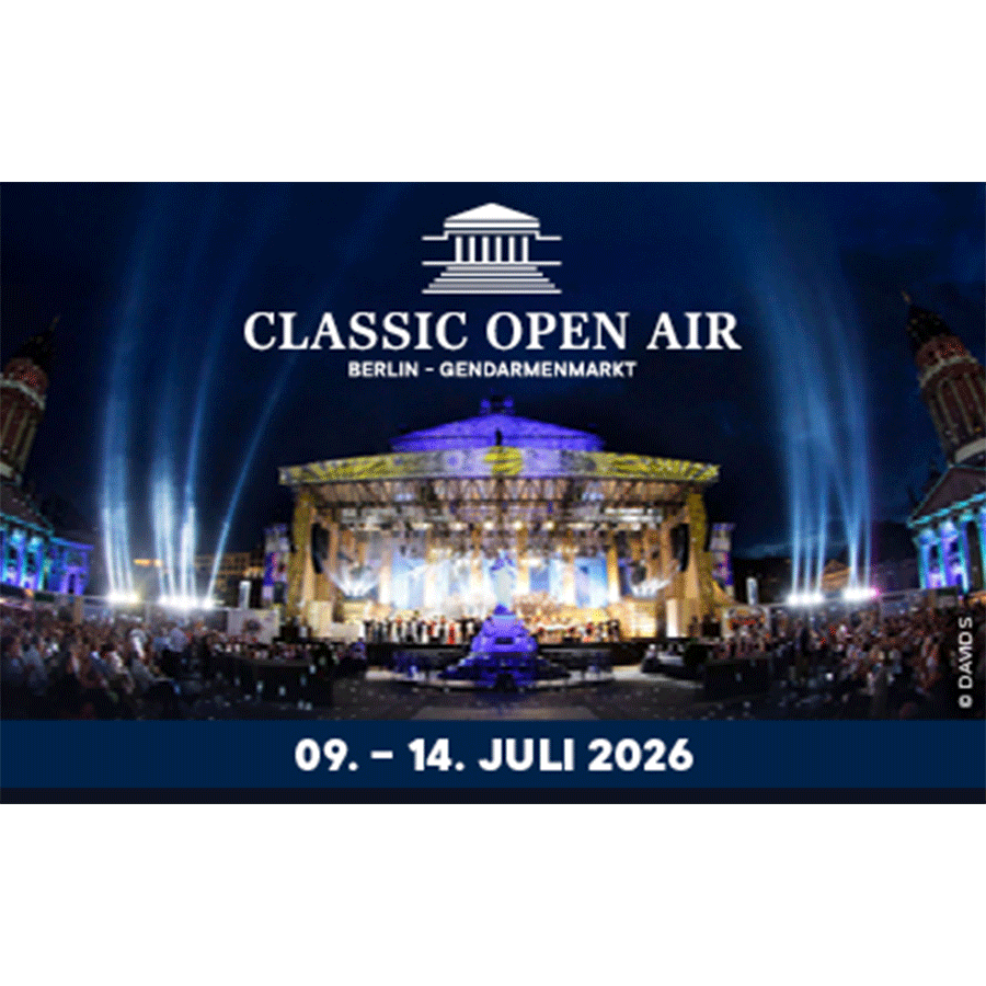 Bild zur Veranstaltung: Classic Open Air Berlin: „Giovanni Zarrella - Eine Italienische Sommernacht Part II“ – exklusive Tickets 10.07.2026 