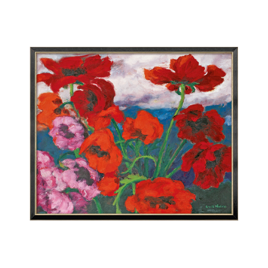 Produktabbildung: „Großer Mohn (Rot, Rot, Rot)“ (1942)