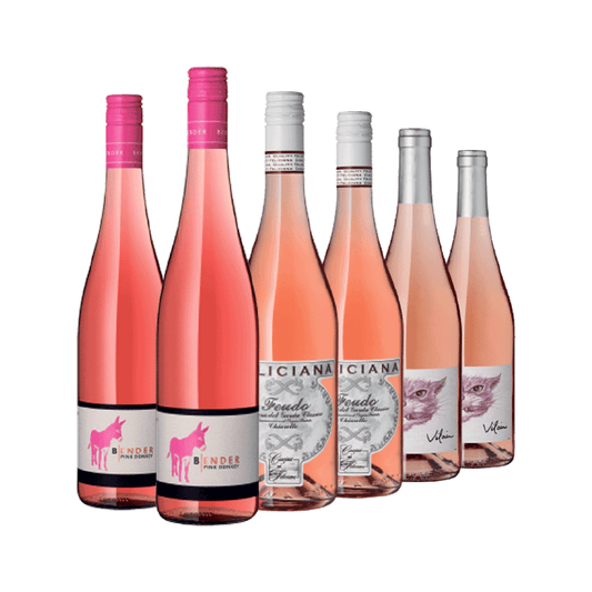 Produktabbildung: 6 Flaschen Weinauswahl „Rosa Momente“