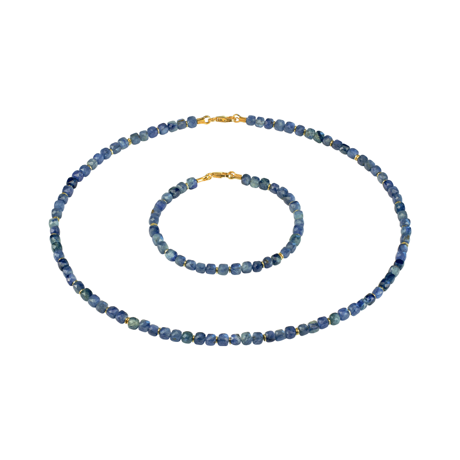 Produktabbildung: Schmuckset „Blue Cube“