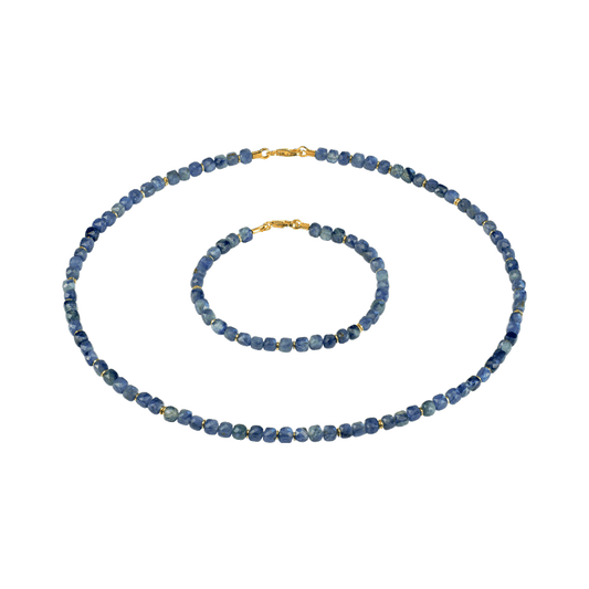 Produktabbildung: Schmuckset „Blue Cube“