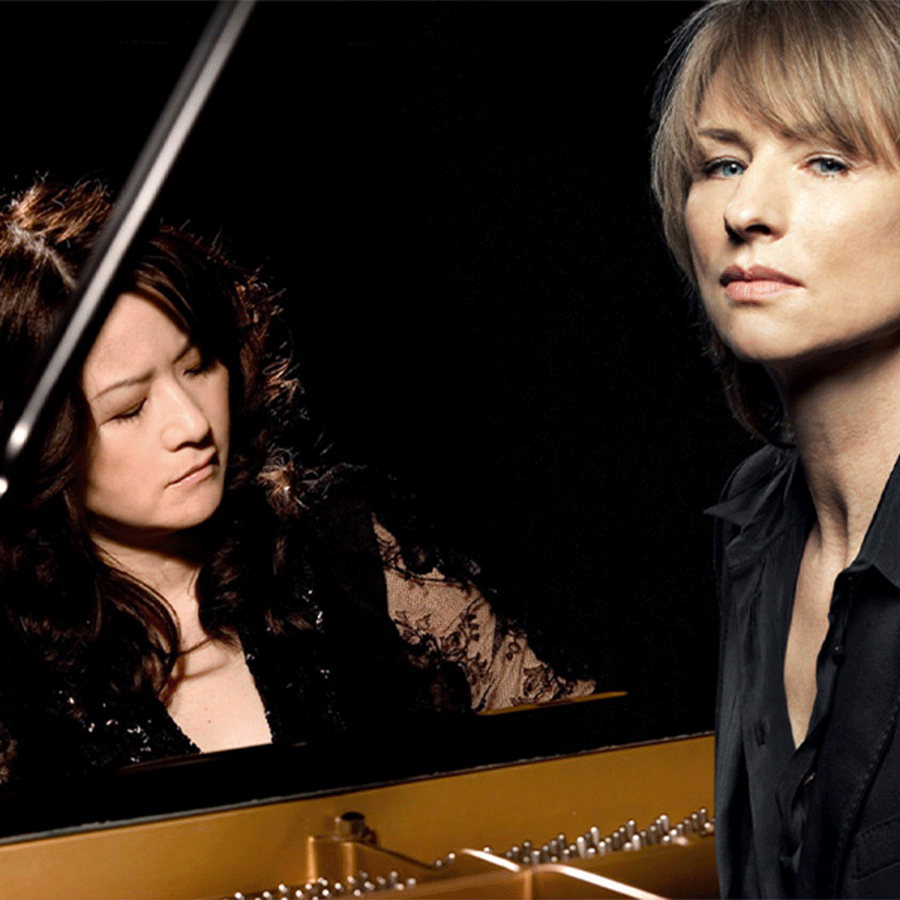 Bild zur Veranstaltung: MEISTERWERKE im Berliner Dom: „Corinna Harfouch &amp; Hideyo Harada“ – exklusive Tickets 17.04.2027