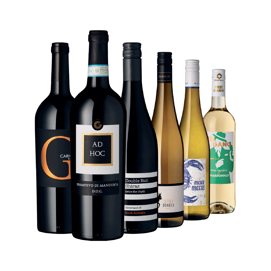 Produktabbildung: Weinauswahl „Best Of“ 6 Flaschen