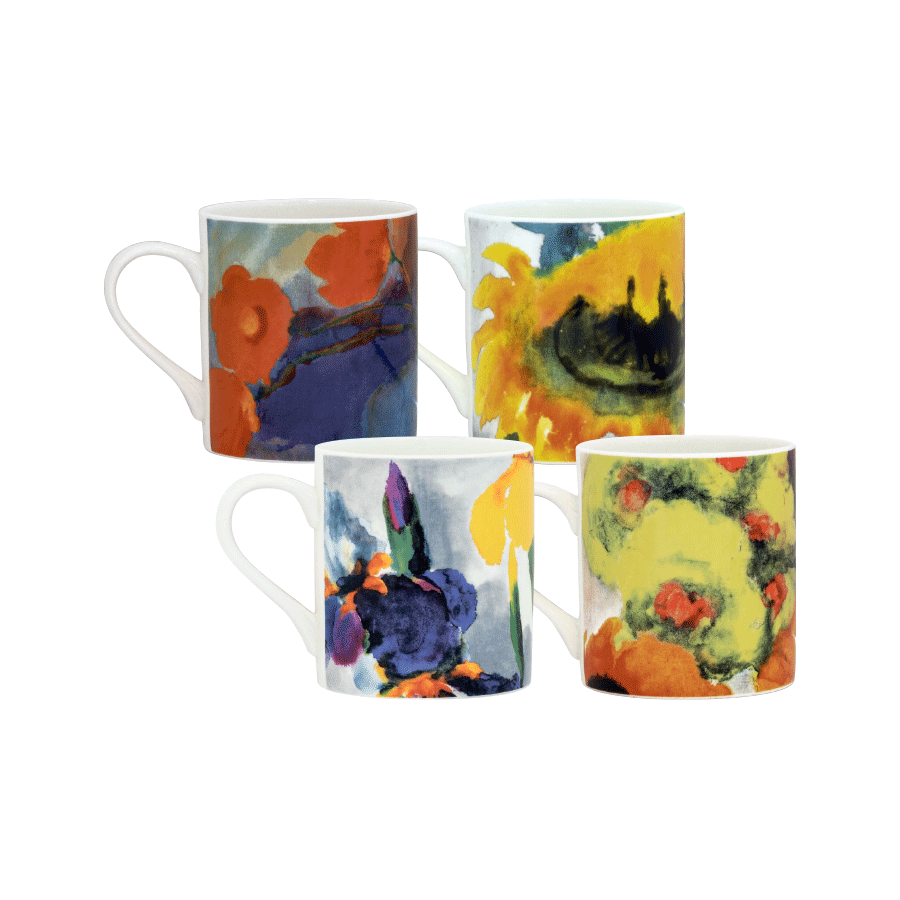 Produktabbildung: Becher-Set „Sommerblumen“