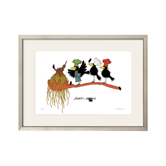 Produktabbildung: „Spaghetti Arrabiata“ (2025)