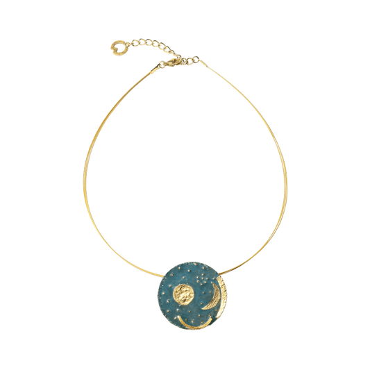 Produktabbildung: Collier „Himmelsscheibe von Nebra“ mit