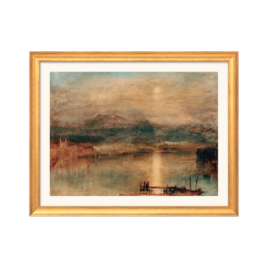 Produktabbildung: „Mondschein über dem Vierwaldstätter See“ (1841-44)