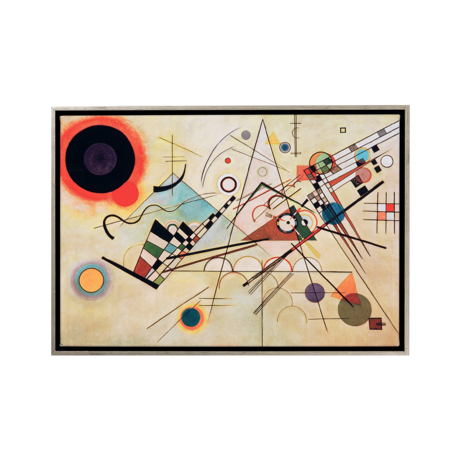 Produktabbildung:  „Komposition VIII“ (1923)