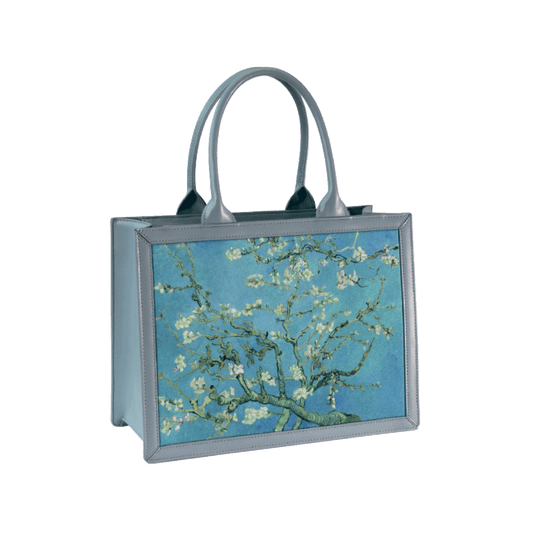 Produktabbildung: Shopper „Blühende Mandelbaumzweige“