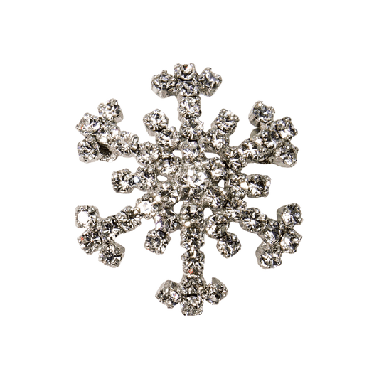 Produktabbildung:  Brosche „Schneeflocke“