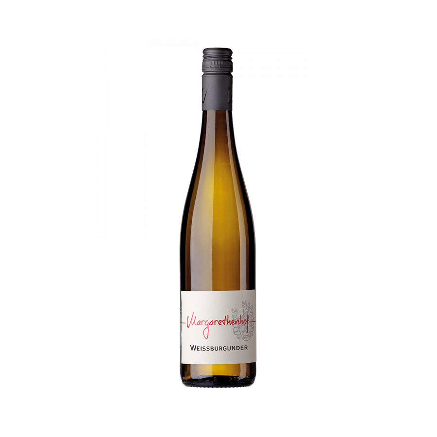 Produktabbildung: 1 Flasche „Margarethenhof Weißburgunder, BIO“ – Wein des Monats April