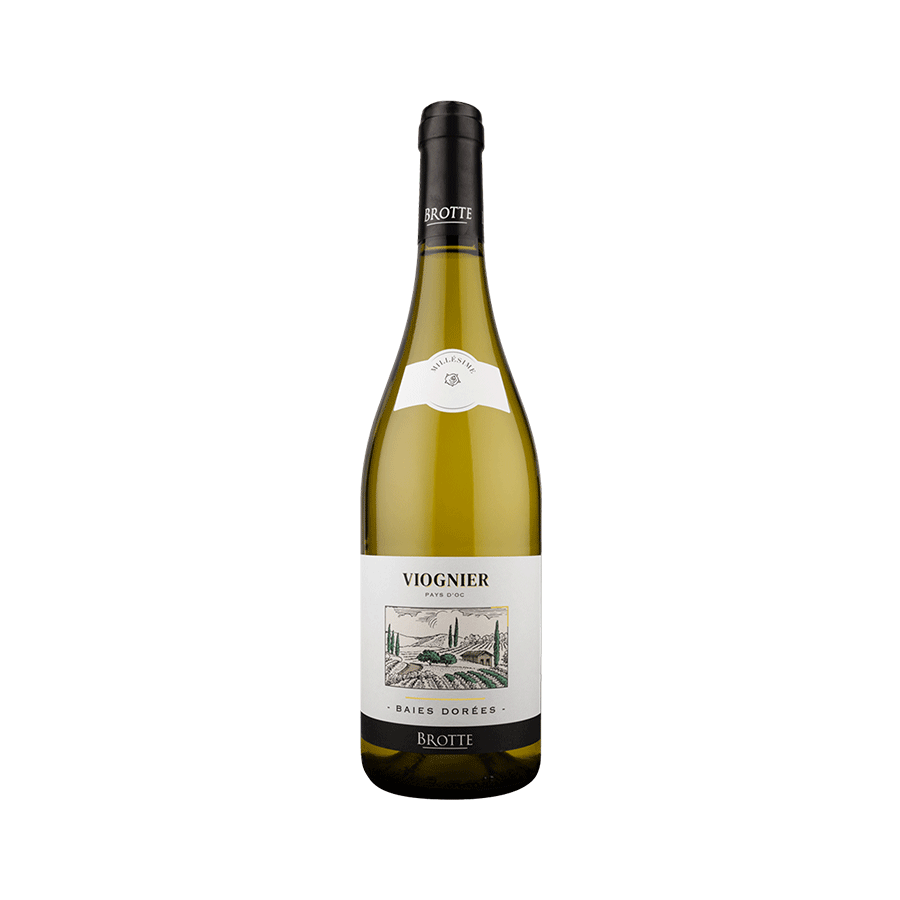 Produktabbildung: 1 Flasche „Viognier Baies Dorées“ – Wein des Monats Oktober